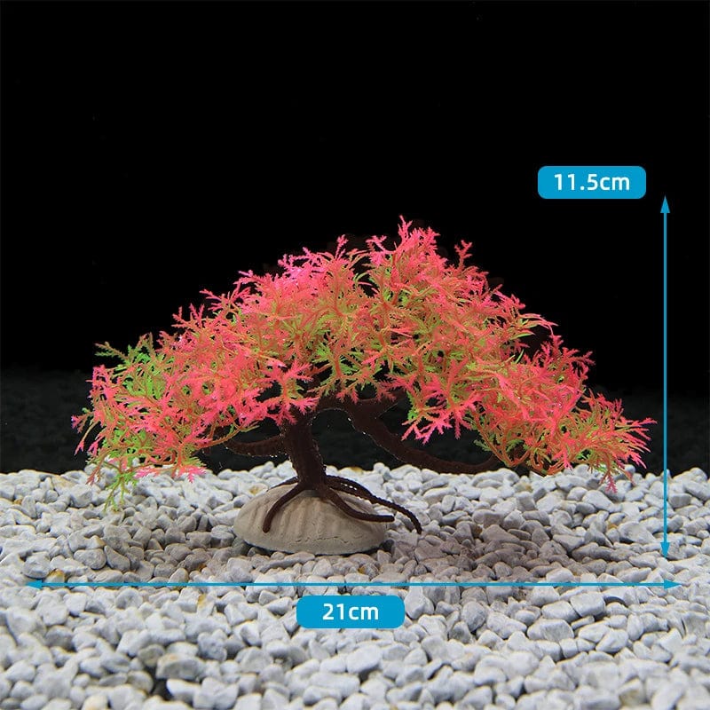 Fluorescerende Akvarium Dekor Fisketank Landskapsforming Korallsimulering Korall Ornamenter Lite Undervann Verden Landskap Dekor | Luvikno