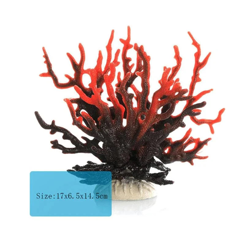 Fluorescerende Akvarium Dekor Fisketank Landskapsforming Korallsimulering Korall Ornamenter Lite Undervann Verden Landskap Dekor | Luvikno