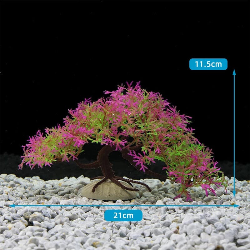 Fluorescerende Akvarium Dekor Fisketank Landskapsforming Korallsimulering Korall Ornamenter Lite Undervann Verden Landskap Dekor | Luvikno