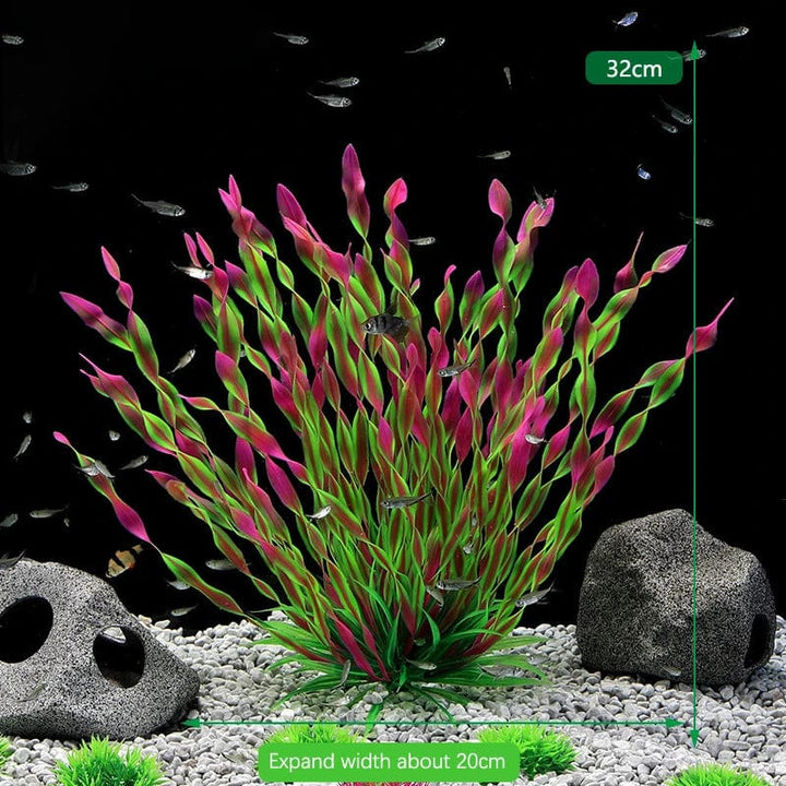Fluorescerende Akvarium Dekor Fisketank Landskapsforming Korallsimulering Korall Ornamenter Lite Undervann Verden Landskap Dekor | Luvikno