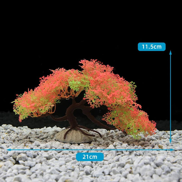 Fluorescerende Akvarium Dekor Fisketank Landskapsforming Korallsimulering Korall Ornamenter Lite Undervann Verden Landskap Dekor | Luvikno