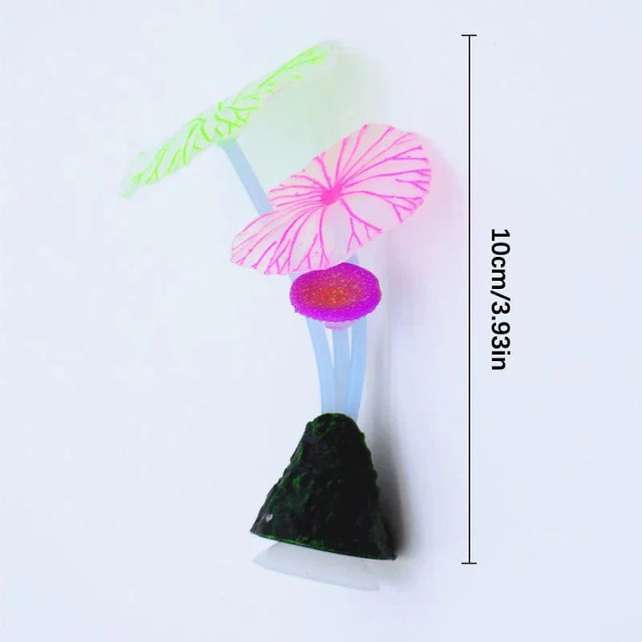 Fluorescerende Akvarium Dekor Fisketank Landskapsforming Korallsimulering Korall Ornamenter Lite Undervann Verden Landskap Dekor | Luvikno