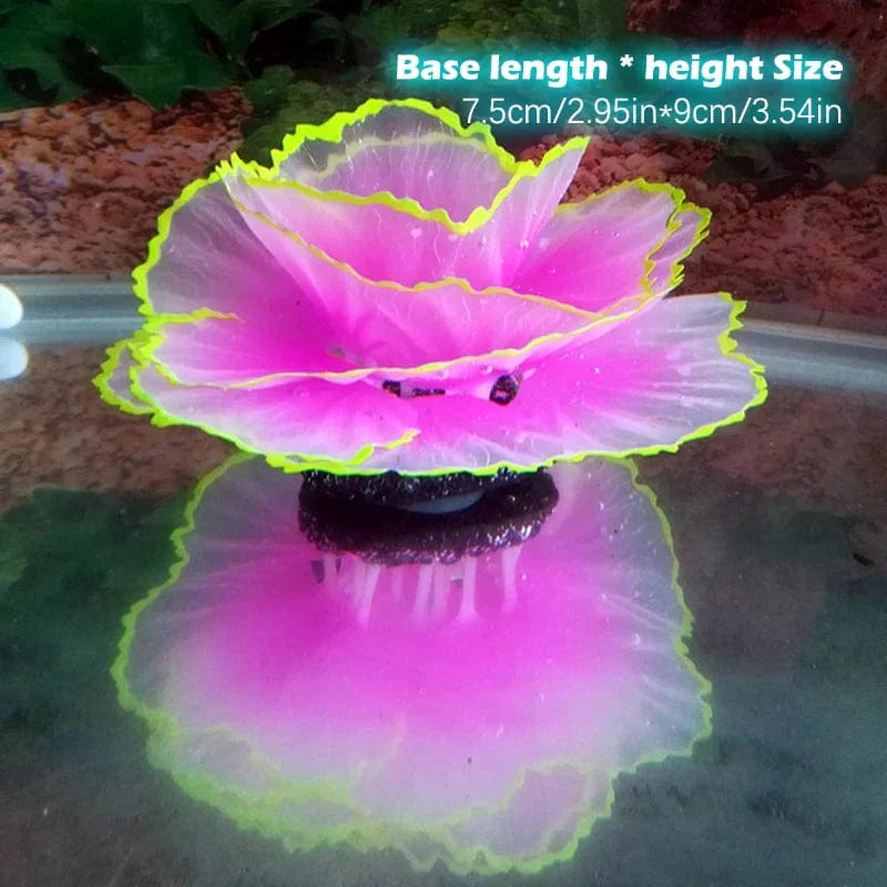 Fluorescerende Akvarium Dekor Fisketank Landskapsforming Korallsimulering Korall Ornamenter Lite Undervann Verden Landskap Dekor | Luvikno