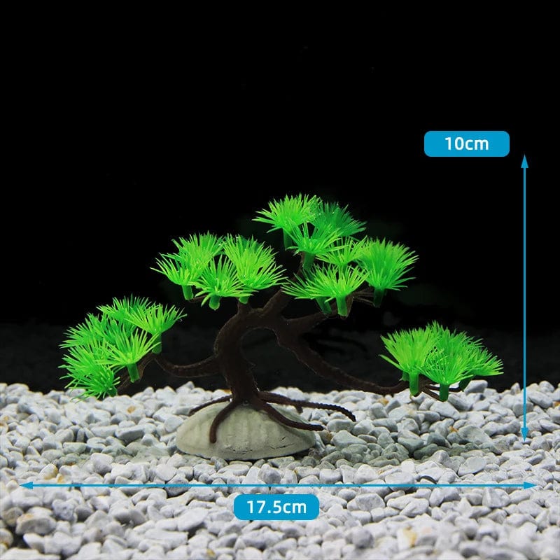 Fluorescerende Akvarium Dekor Fisketank Landskapsforming Korallsimulering Korall Ornamenter Lite Undervann Verden Landskap Dekor | Luvikno