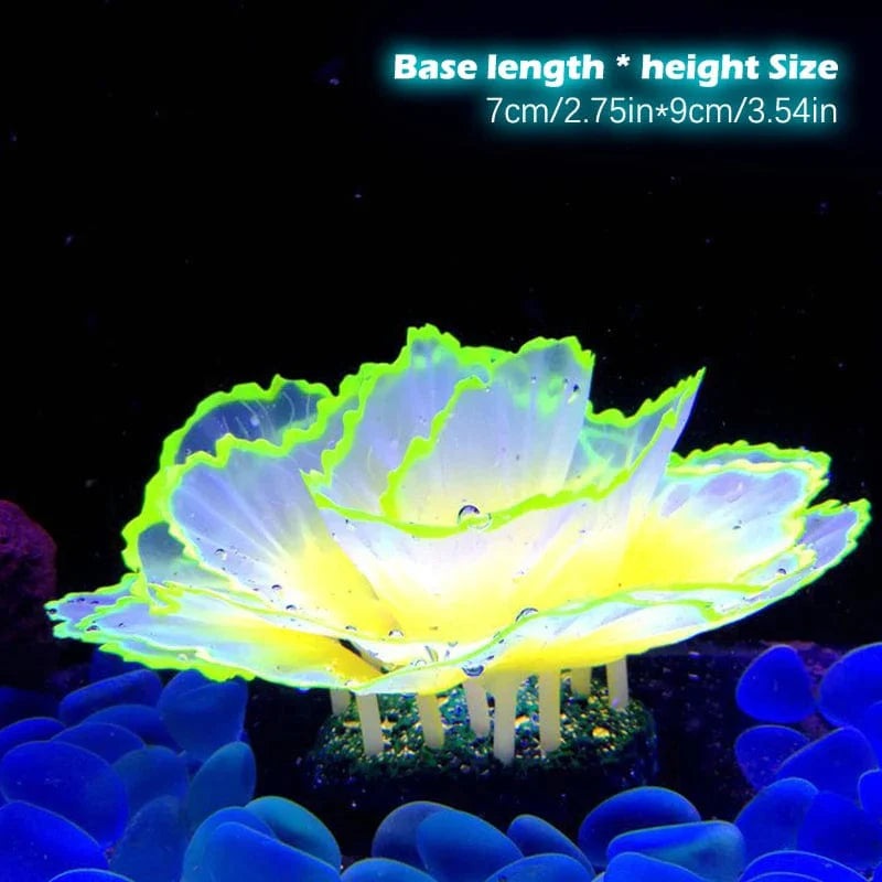 Fluorescerende Akvarium Dekor Fisketank Landskapsforming Korallsimulering Korall Ornamenter Lite Undervann Verden Landskap Dekor | Luvikno