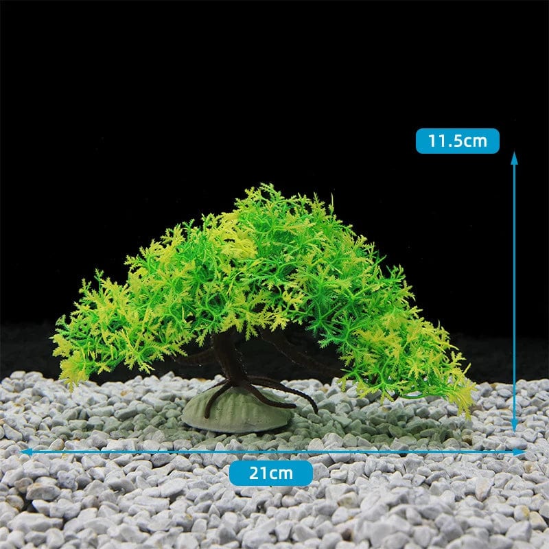 Fluorescerende Akvarium Dekor Fisketank Landskapsforming Korallsimulering Korall Ornamenter Lite Undervann Verden Landskap Dekor | Luvikno