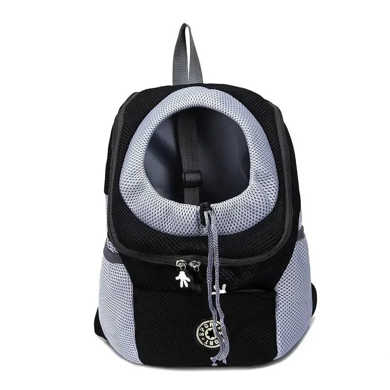 Pet Dog Travel Backpack Portable Outdoor Breathable Mesh Cat Puppy Double Shoulder Carrier Bag for Small Large Dogs Pet Supplies | Luvikno