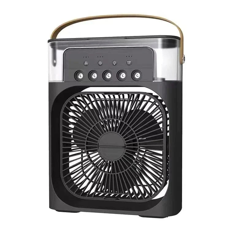 Planet Gates Portable Humidifier Fan AIr Conditioner Household Small Air Cooler Hydrocooling Portable Air Adjustment For Office 3 Speed Fan