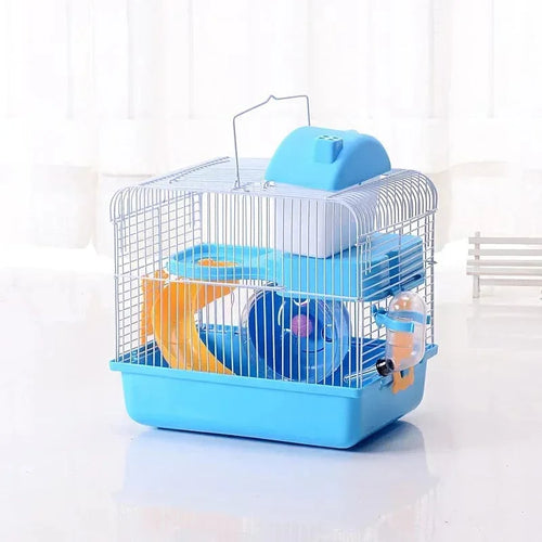 Hamsterbur Glamping Tilbehør Mus Lek Villa Liten Hytte Hule Hytte Plast Kjæledyr Reiseratt | Luvikno