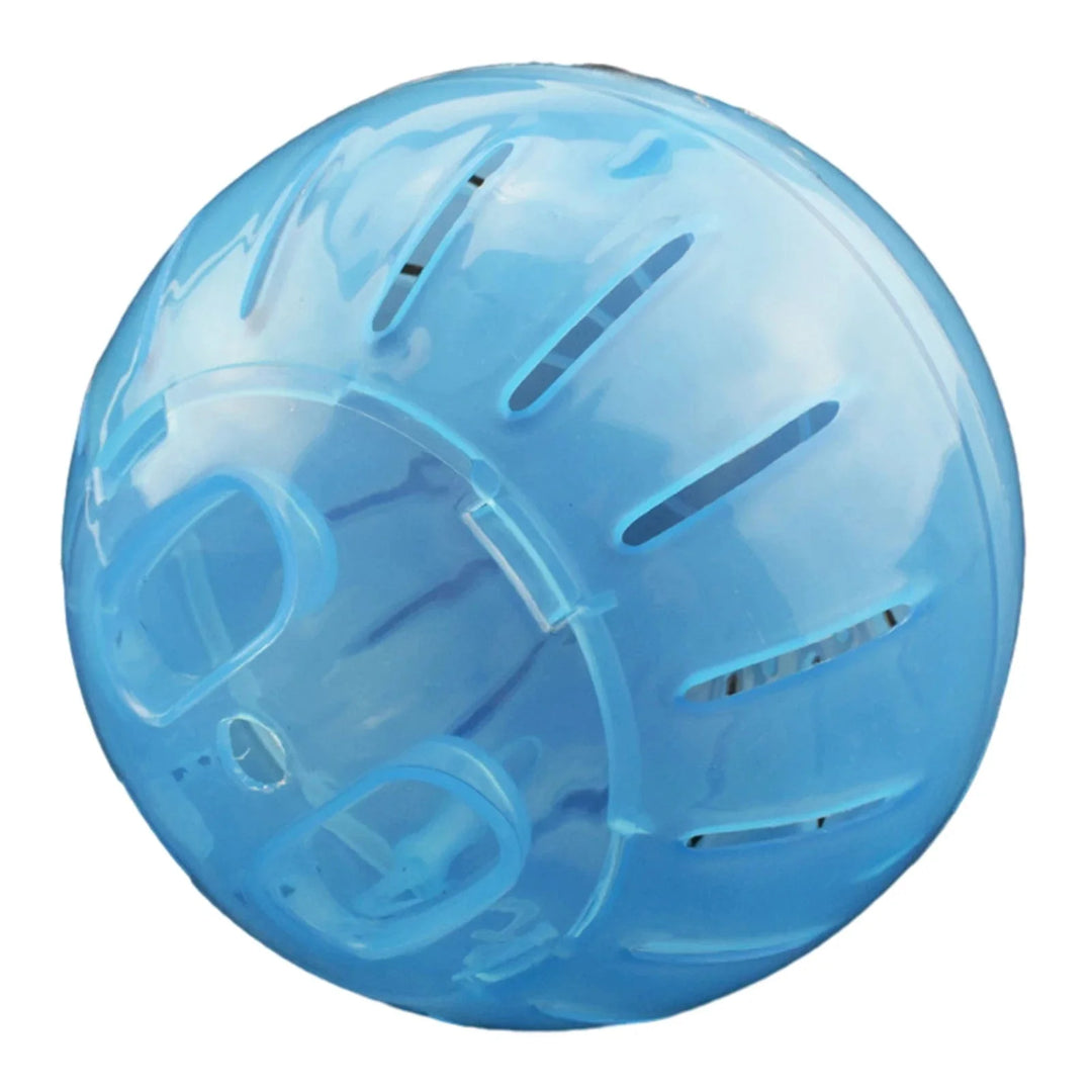 Avtakbar liten dyre plast hamsterball for kjæledyr treningsleketøying for marsvin løpehjul gul blå rosa leke bur dverg | Luvikno