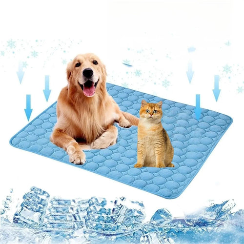 Hund Kjølematte Sommerpute for Hunder Kattteppe Pustende Hundefe Telt Valp Sove Sofa Pute Hunde Tilbehør | Luvikno