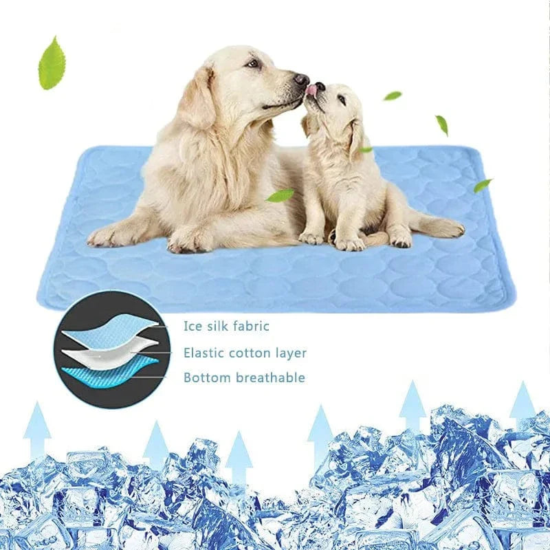 Hund Kjølematte Sommerpute for Hunder Kattteppe Pustende Hundefe Telt Valp Sove Sofa Pute Hunde Tilbehør | Luvikno