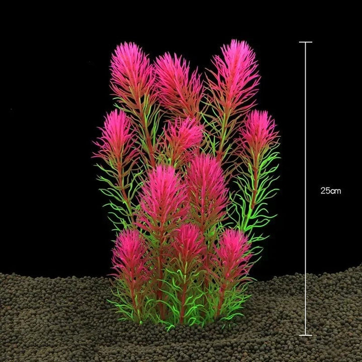 Fisketank Vannplante Dekorasjon Akvarium Dekor Vannplanter Undervann Plast Kunstgress Tilbehør Kjæledyr Utstyr Hjem | Luvikno