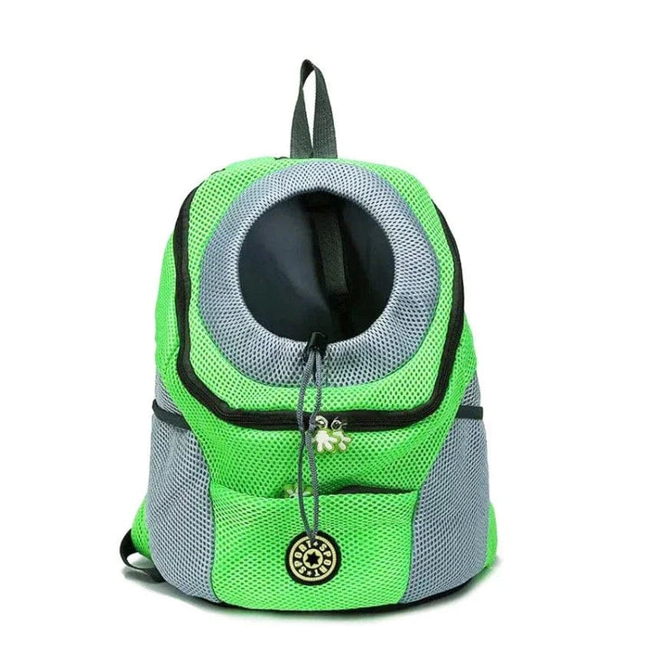 Pet Dog Travel Backpack Portable Outdoor Breathable Mesh Cat Puppy Double Shoulder Carrier Bag for Small Large Dogs Pet Supplies | Luvikno