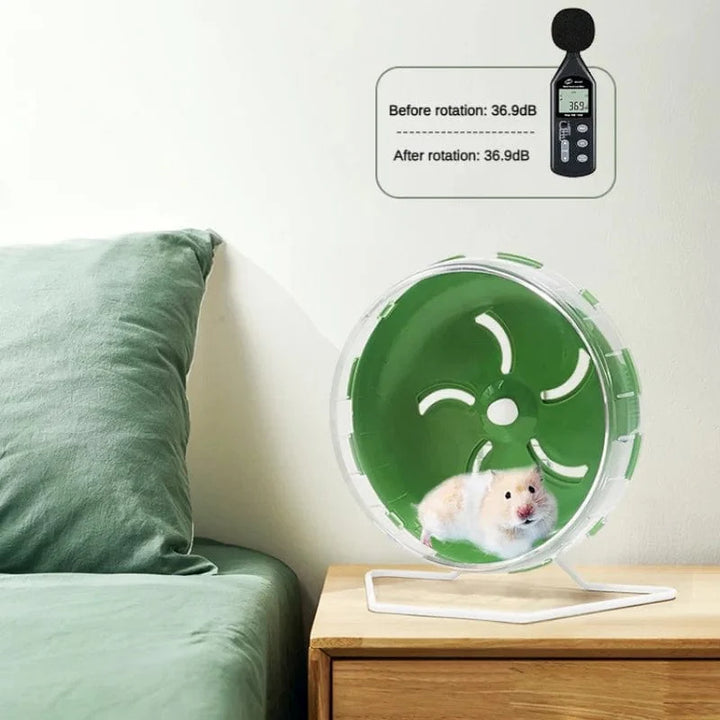 Hamster Sport Løpehjul Rotte Liten Gnager Mus Stille Jogging Hamster Gerbil Trening Leketøy Hamster Tilbehør Rotte Leker | Luvikno