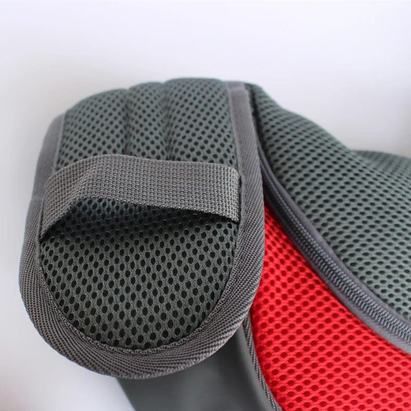 Mesh Oxford Pet Utendørs Reise Kjæledyr Valp Bærer Håndbag Pung Enkelt Skulderveske Sling Mesh Komfort Reise Tote Skulderveske | Luvikno