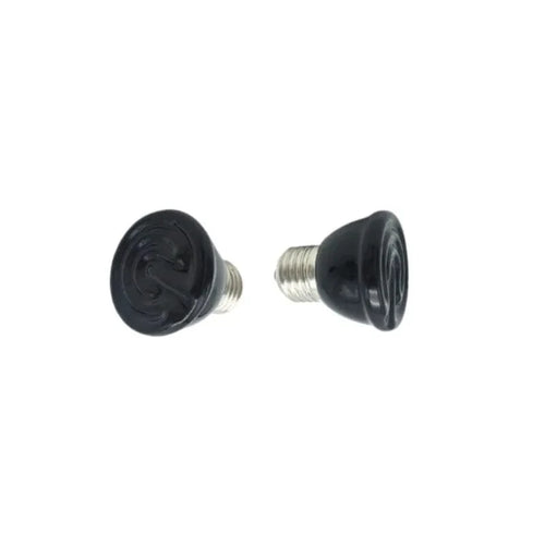 Mini Infrarød Keramisk Varmlampe, Varmeutstråler Lyspære, Kjæledyr Reptil, Skilpadde, Små Kjæledyr, 20W, 40W, 60W, 80W | Luvikno