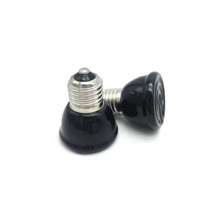 Mini Infrarød Keramisk Varmlampe, Varmeutstråler Lyspære, Kjæledyr Reptil, Skilpadde, Små Kjæledyr, 20W, 40W, 60W, 80W | Luvikno