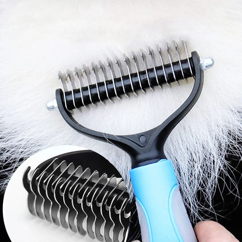 Kjæledyr Katt Hårfjerning Kam Børste Hund Pleie Felling Verktøy Valp Hårfelling Trimmer Kjæledyr Pels Klipping Dematting Deshedding Kammer | Luvikno