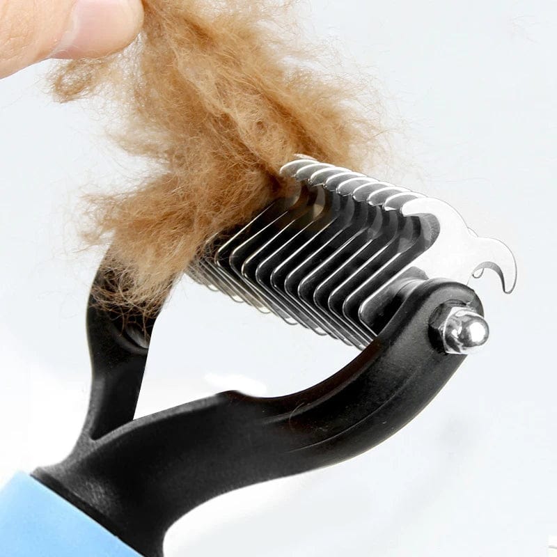 Kjæledyr Katt Hårfjerning Kam Børste Hund Pleie Felling Verktøy Valp Hårfelling Trimmer Kjæledyr Pels Klipping Dematting Deshedding Kammer | Luvikno