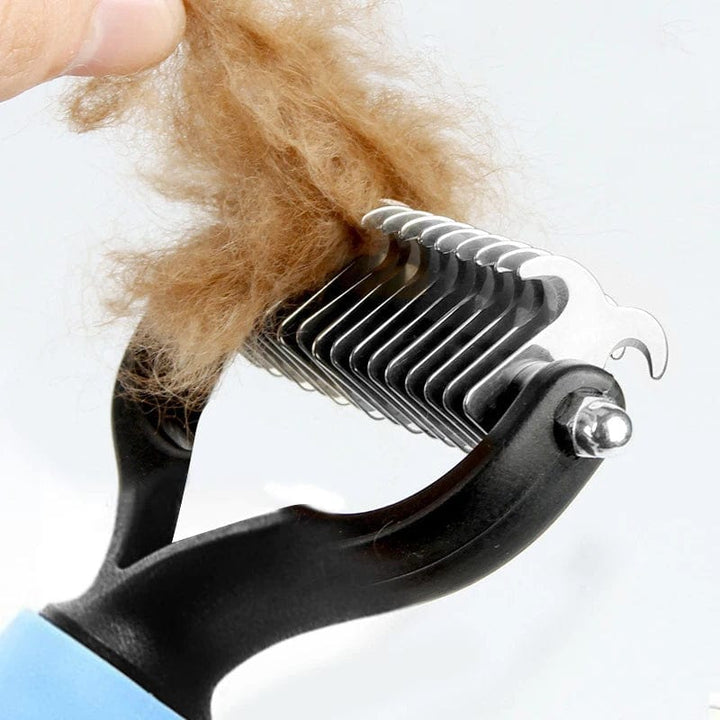 Kjæledyr Katt Hårfjerning Kam Børste Hund Pleie Felling Verktøy Valp Hårfelling Trimmer Kjæledyr Pels Klipping Dematting Deshedding Kammer | Luvikno