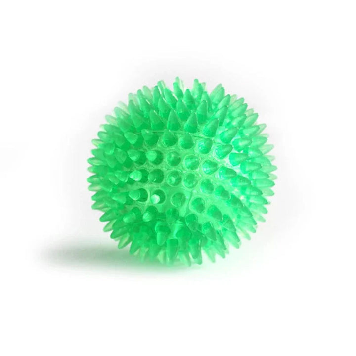 Pet Dog Toys Cat Puppy Lyder Toy Polka Squeaky Tannrengjøring Ball TPR Trening Pet Tenner Tygging Toy Torn Ball Tilbehør | Luvikno