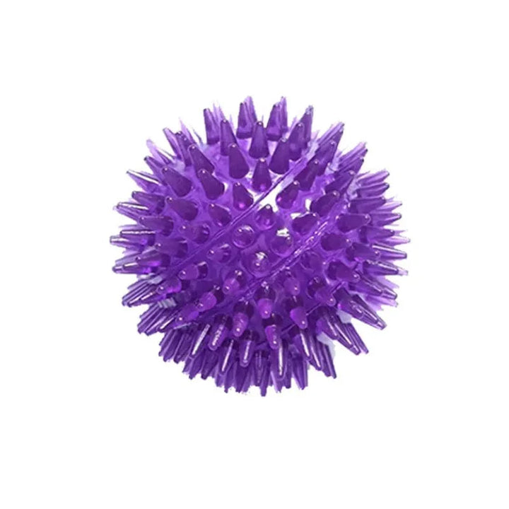 Pet Dog Toys Cat Puppy Lyder Toy Polka Squeaky Tannrengjøring Ball TPR Trening Pet Tenner Tygging Toy Torn Ball Tilbehør | Luvikno
