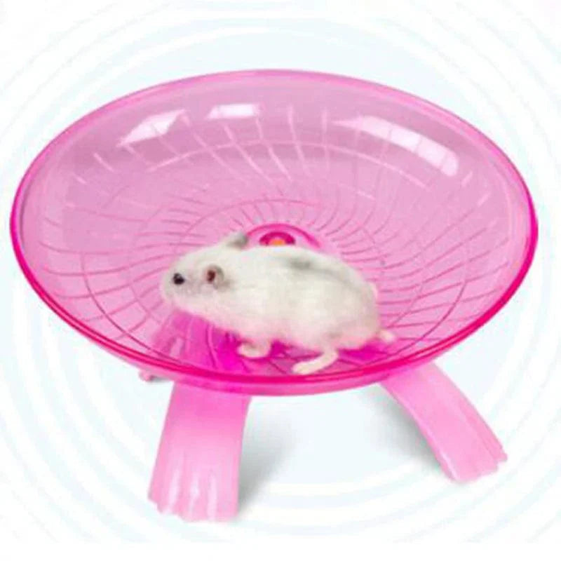 Pet Hamster Flygende Tallerken Trening Squirrel Hjul Hamster Mus Løpedisk | Luvikno
