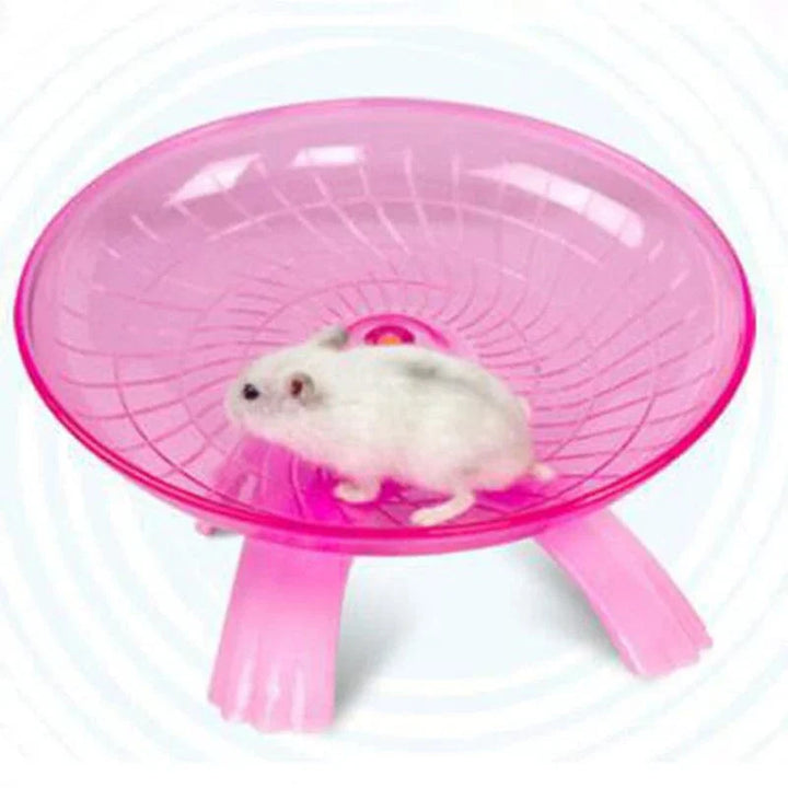 Pet Hamster Flygende Tallerken Trening Squirrel Hjul Hamster Mus Løpedisk | Luvikno