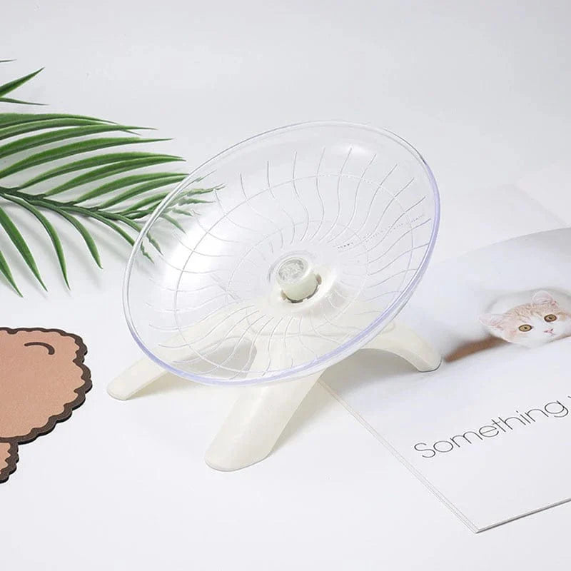 Pet Hamster Flygende Tallerken Trening Squirrel Hjul Hamster Mus Løpedisk | Luvikno