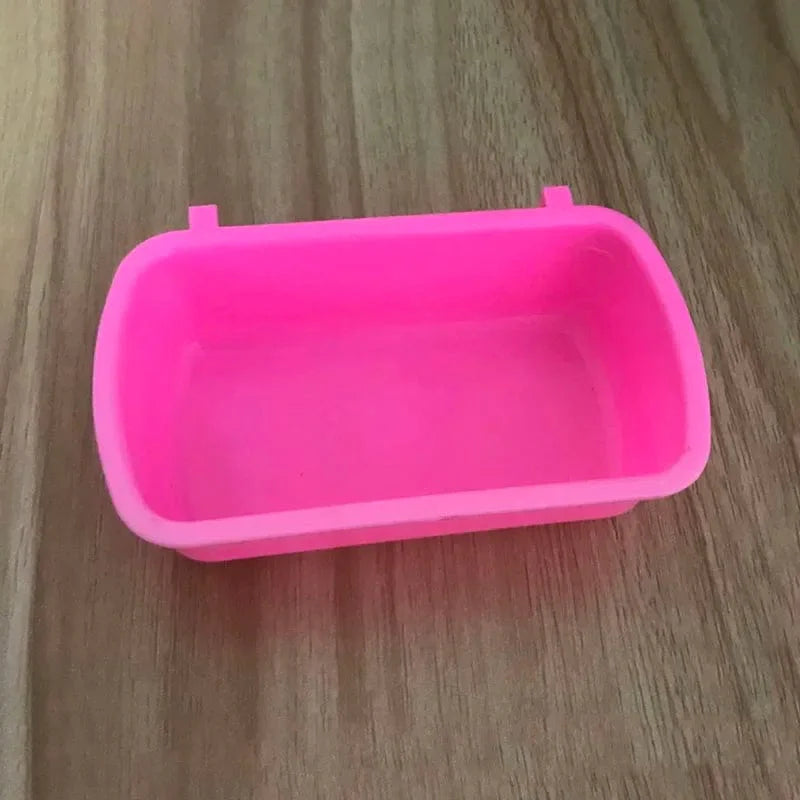 Hengende Plastisk Hamster Ekorre Matingsmateriell Små Kjæledyr Vann Drikkeskål Mat Skål Kjæledyr Hamster Bur Produkt Tilbehør | Luvikno