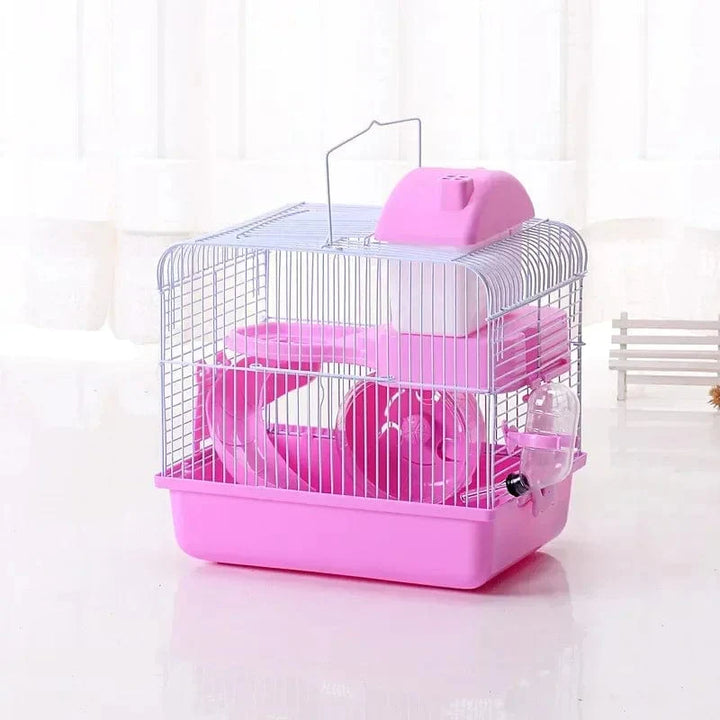 Hamsterbur Glamping Tilbehør Mus Lek Villa Liten Hytte Hule Hytte Plast Kjæledyr Reiseratt | Luvikno