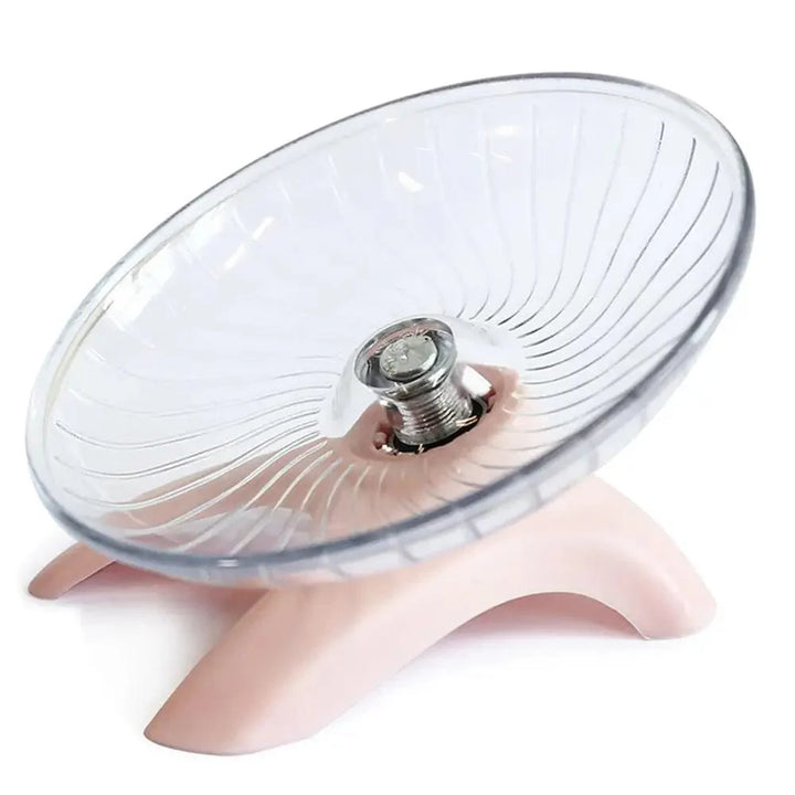 Pet Hamster Løpehjul Stille Flygende Tallerken Stål Akselhjul Løpeplate Leker Bur Lite Dyr Hamster Tilbehør Drop Ship | Luvikno