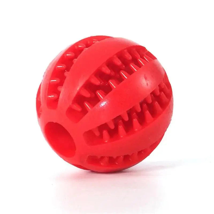 Hundematball Interaktiv Gummiball for Små store hunder Valp Katt Tyggleketøy Pet Tannrengjøring | Luvikno