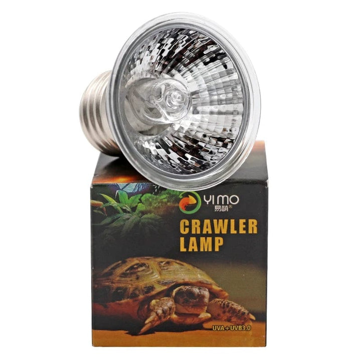 Reptil Lampe 25/50/75W UVA+UVB 3.0 Kjæledyr Varme Lampe Pære Skilpadde Soling UV Lys Pærer Amfibier Øgler Temperaturkontroller | Luvikno