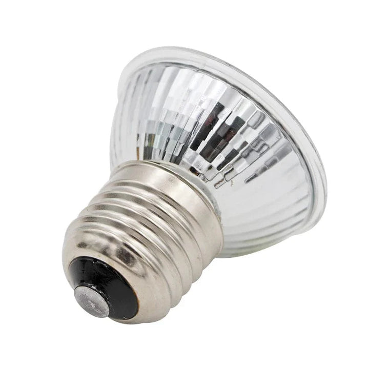 Reptil Lampe 25/50/75W UVA+UVB 3.0 Kjæledyr Varme Lampe Pære Skilpadde Soling UV Lys Pærer Amfibier Øgler Temperaturkontroller | Luvikno