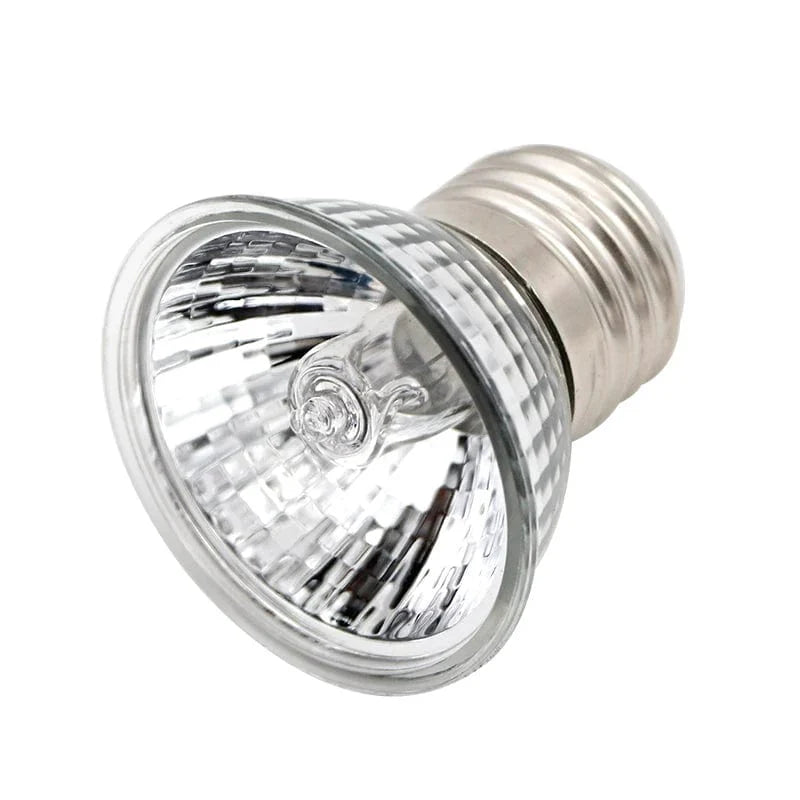 Reptil Lampe 25/50/75W UVA+UVB 3.0 Kjæledyr Varme Lampe Pære Skilpadde Soling UV Lys Pærer Amfibier Øgler Temperaturkontroller | Luvikno