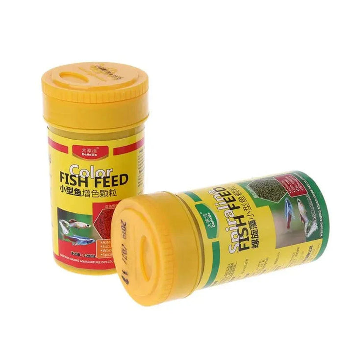 Spirulina Mat Tropical Fisk Næringsmiddel For Akvariefisk Tank Fargeforsterket Mat | Luvikno