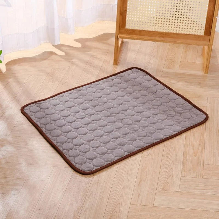 Sommerkjøling Pet Mat Gel Ice Pad for hunder katter Pustende myk kennel seng Antiskli varmt vær kjølig padde dyreforsyninger | Luvikno
