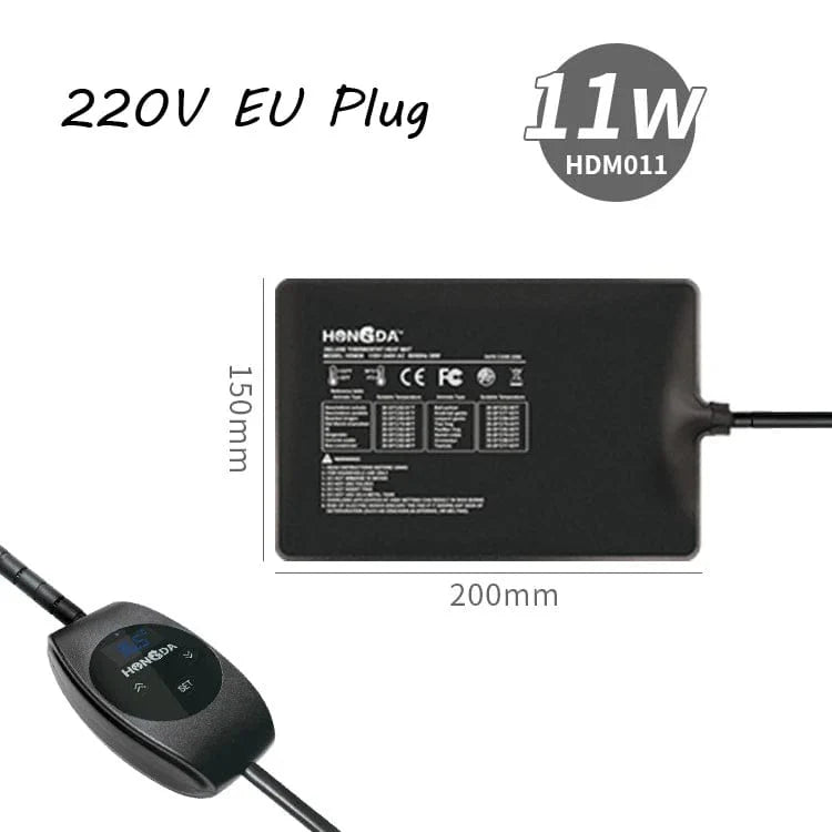 Terrarium Reptiler firfisle Varme Matte Klatring Kjæledyr Oppvarming Varmeputer Intelligent Justerbar Temperaturkontroller Matter 110v/220v | Luvikno