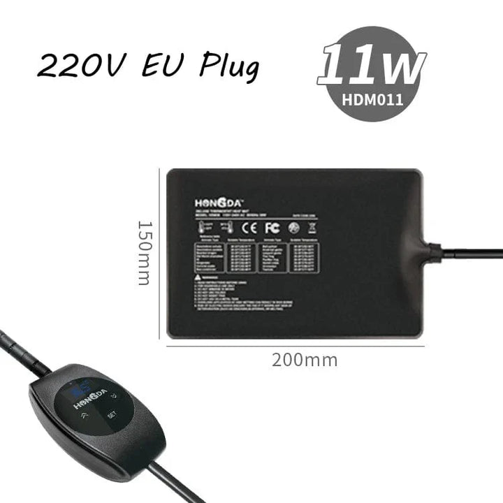 Terrarium Reptiler firfisle Varme Matte Klatring Kjæledyr Oppvarming Varmeputer Intelligent Justerbar Temperaturkontroller Matter 110v/220v | Luvikno