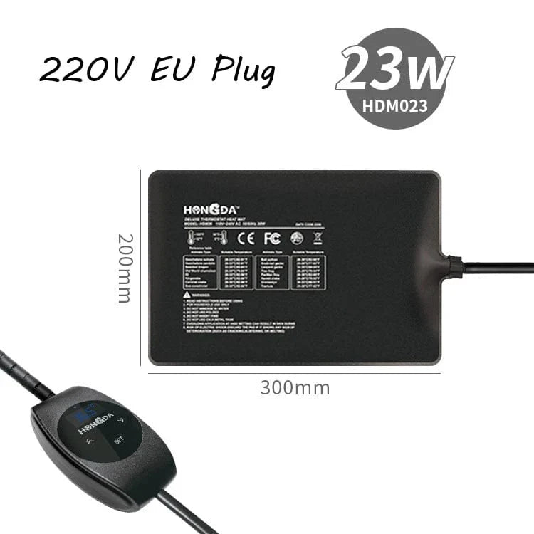 Terrarium Reptiler firfisle Varme Matte Klatring Kjæledyr Oppvarming Varmeputer Intelligent Justerbar Temperaturkontroller Matter 110v/220v | Luvikno