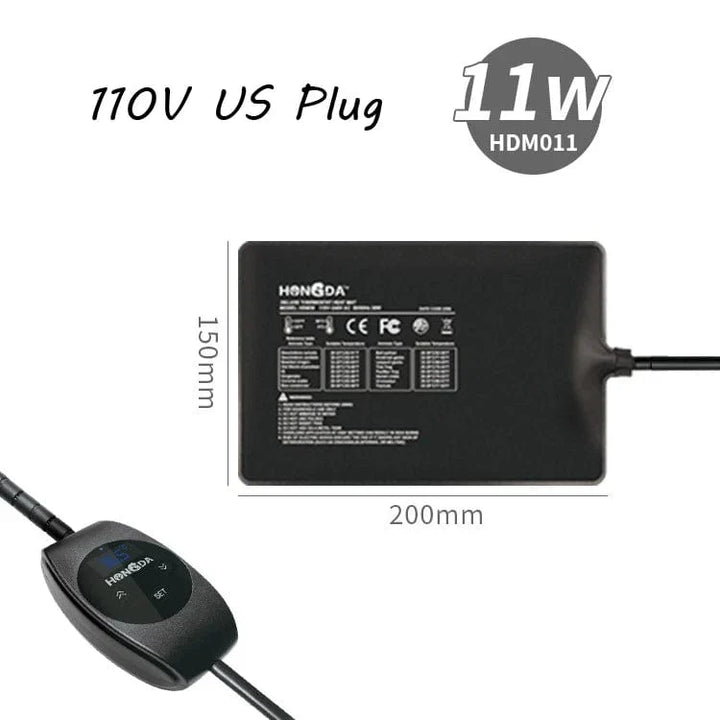 Terrarium Reptiler firfisle Varme Matte Klatring Kjæledyr Oppvarming Varmeputer Intelligent Justerbar Temperaturkontroller Matter 110v/220v | Luvikno