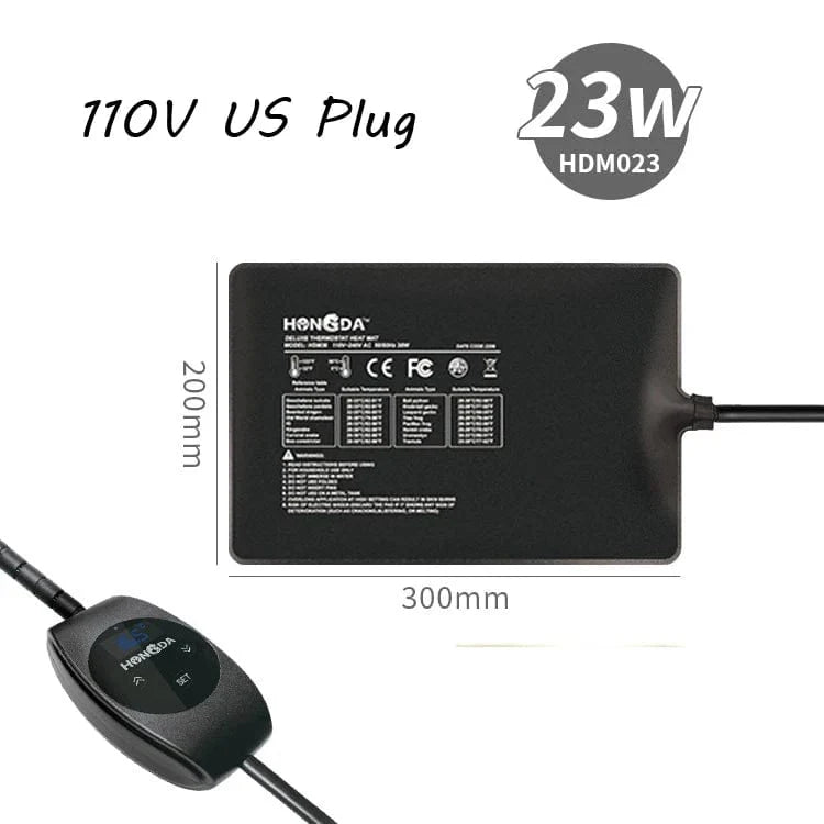 Terrarium Reptiler firfisle Varme Matte Klatring Kjæledyr Oppvarming Varmeputer Intelligent Justerbar Temperaturkontroller Matter 110v/220v | Luvikno