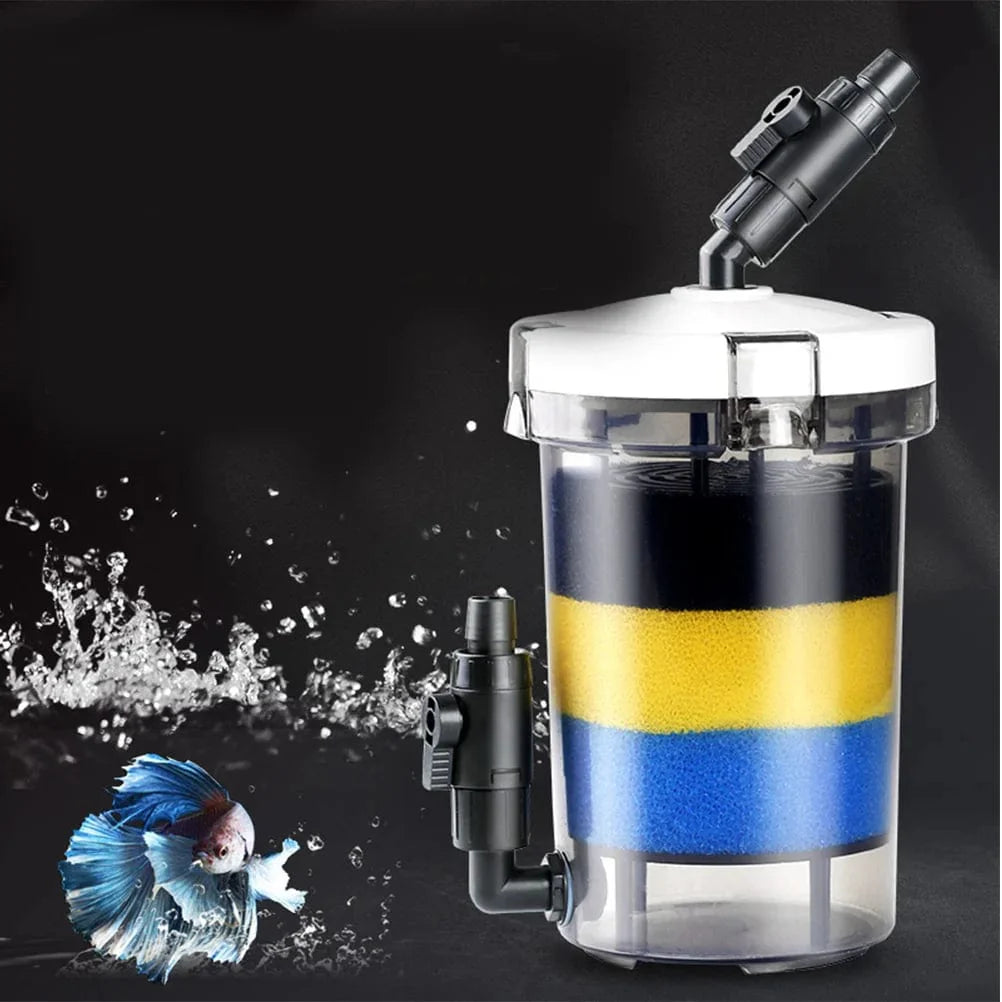 Front Gress Sylinderfilter Fisketank Akvarium Utstyr Vannpumpe Nedsenkbar | Luvikno