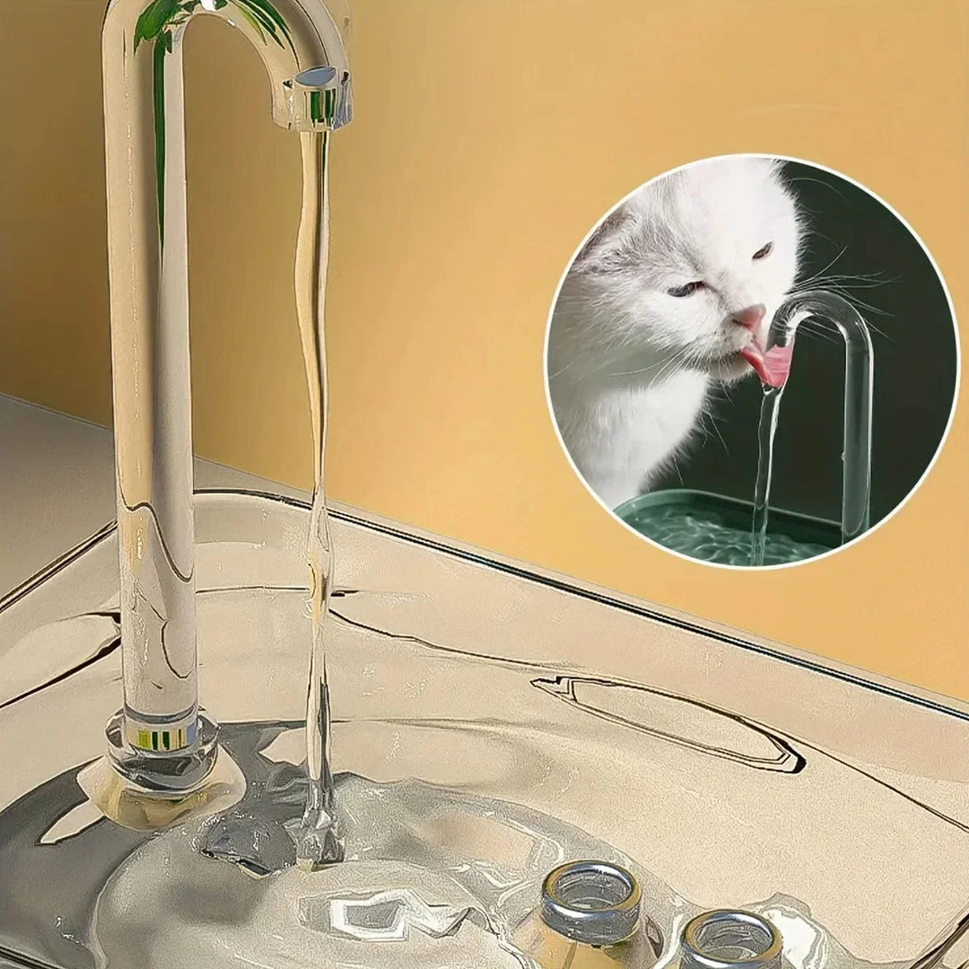 Ultra-Stille Kattens vannfontene Filter Smart Automatisk Kjæledyr Hund Vann Dispenser & Burnout Forebygging Pump1.5L Resirkulere Filtrin | Luvikno