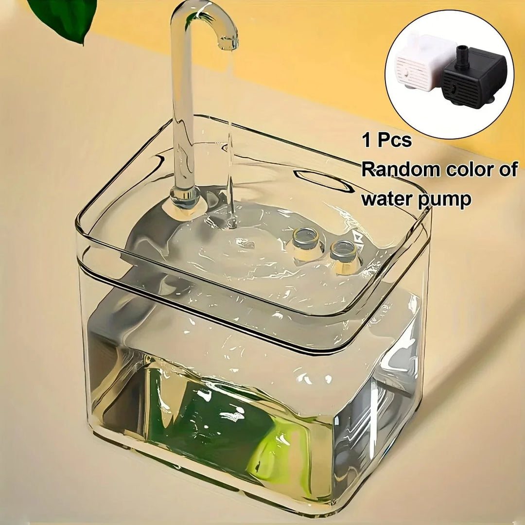 Ultra-Stille Kattens vannfontene Filter Smart Automatisk Kjæledyr Hund Vann Dispenser & Burnout Forebygging Pump1.5L Resirkulere Filtrin | Luvikno