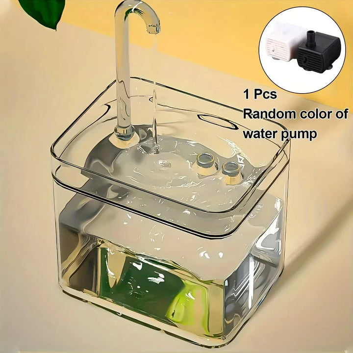 Ultra-Stille Kattens vannfontene Filter Smart Automatisk Kjæledyr Hund Vann Dispenser & Burnout Forebygging Pump1.5L Resirkulere Filtrin | Luvikno