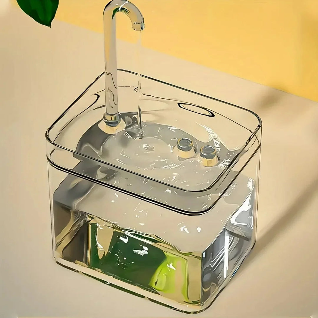 Ultra-Stille Kattens vannfontene Filter Smart Automatisk Kjæledyr Hund Vann Dispenser & Burnout Forebygging Pump1.5L Resirkulere Filtrin | Luvikno