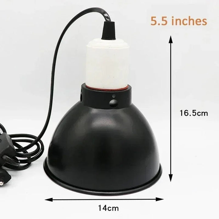 Reptil Lampe Sett Belysning 300W E27 100-240V UVB Reptil Varme Lampe Stativ Kattelampe Lyspære Holder Lampeskjerm Utgiver Lampe | Luvikno
